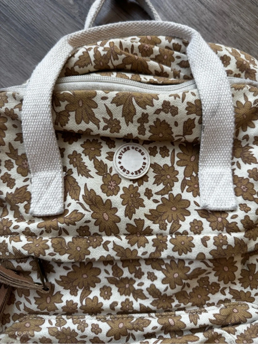 Rylee and cru floral back pack